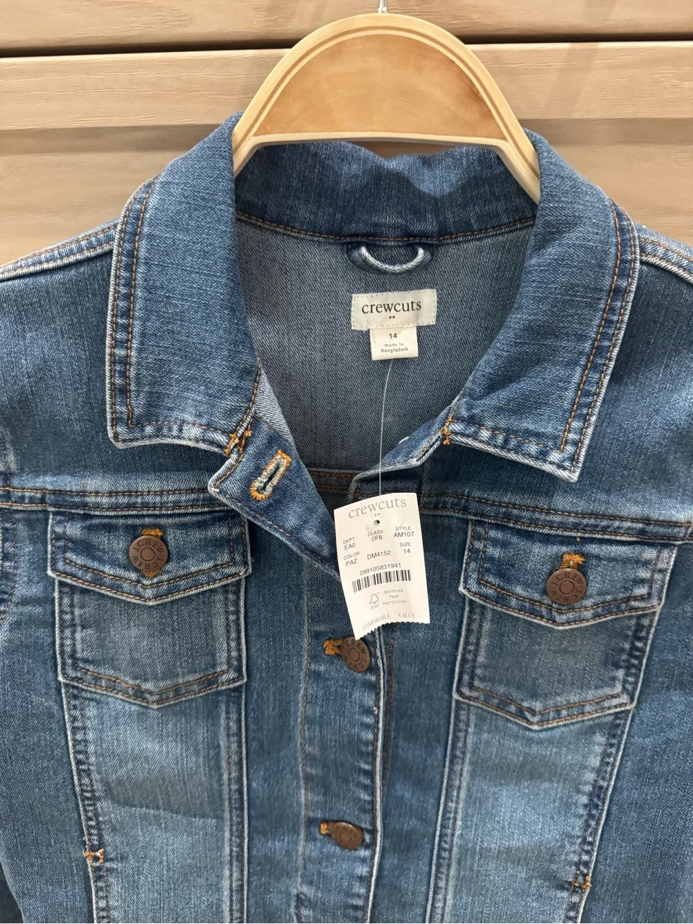 Crewcuts classic denim